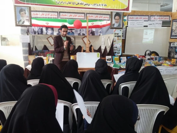 اجرای کارگاه  ویژه روش های تندخوانی در نمایشگاه هفته پژوهش