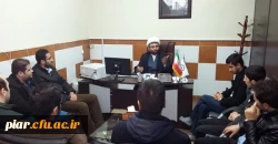 جلسه مسئول نهاد رهبری با دبیران کانون ها و انجمن های پردیس امام علی(ع)