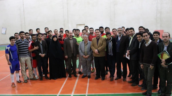 برگزاری مسابقه فوتسال در پردیس امام علی (ع) گیلان