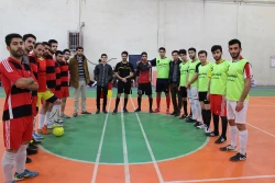 برگزاری مسابقه فوتسال در پردیس امام علی (ع) گیلان