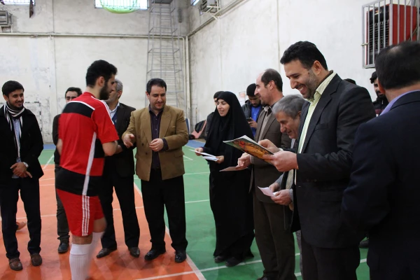 برگزاری مسابقه فوتسال در پردیس امام علی (ع) گیلان