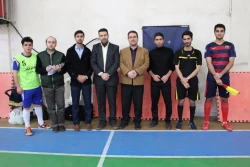 برگزاری مسابقه فوتسال در پردیس امام علی (ع) گیلان