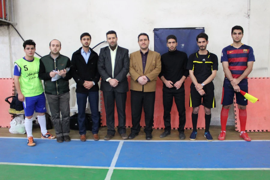 برگزاری مسابقه فوتسال در پردیس امام علی (ع) گیلان