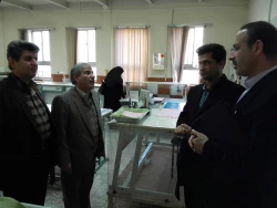 بازدید کارشناسان و مدیر دفتر نظارت و ارزیابی آموزش عالی استانی دانشگاه گیلان از پردیس امام علی (ع)