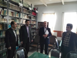 بازدید کارشناسان و مدیر دفتر نظارت و ارزیابی آموزش عالی استانی دانشگاه گیلان از پردیس امام علی (ع)