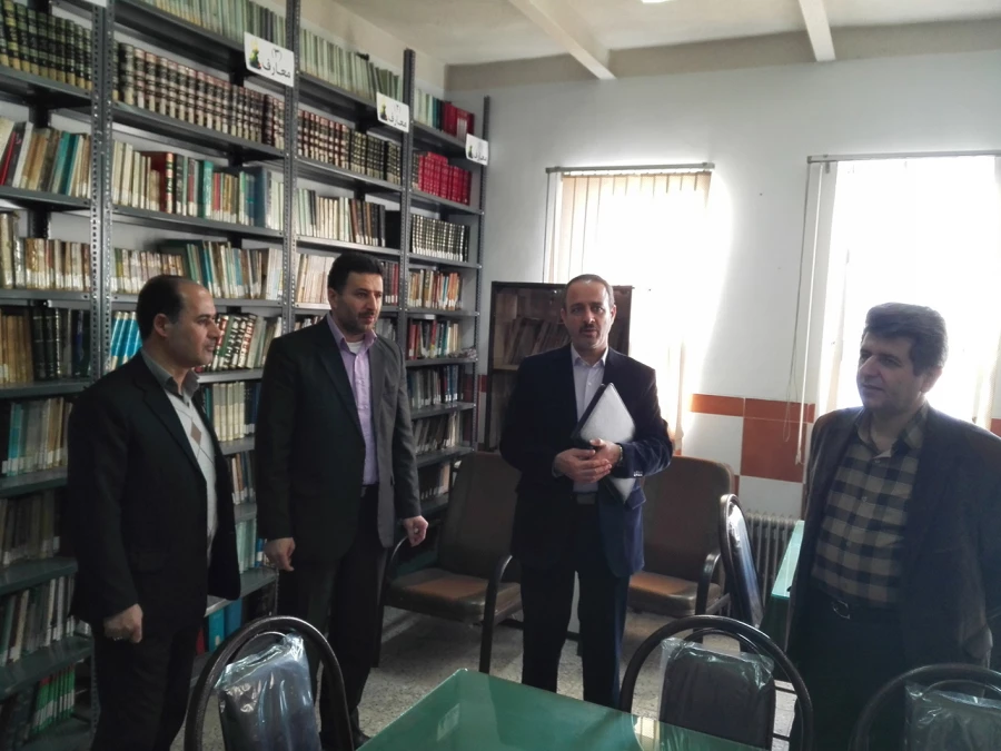 بازدید کارشناسان و مدیر دفتر نظارت و ارزیابی آموزش عالی استانی دانشگاه گیلان از پردیس امام علی (ع)