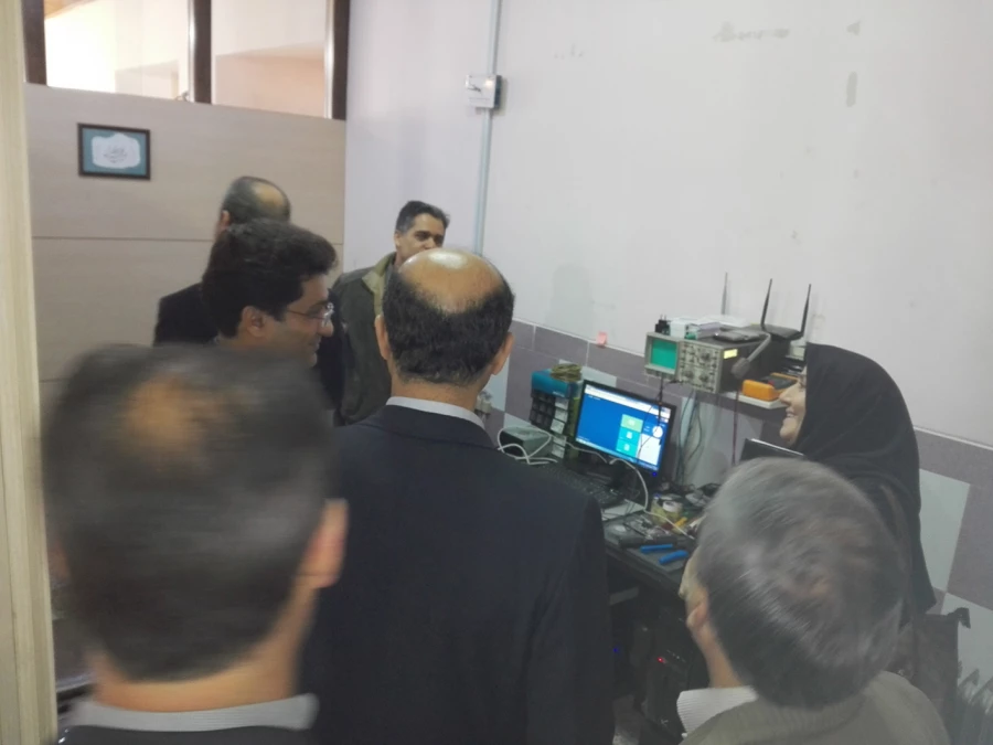 بازدید کارشناسان و مدیر دفتر نظارت و ارزیابی آموزش عالی استانی دانشگاه گیلان از پردیس امام علی (ع)