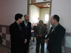 بازدید کارشناسان و مدیر دفتر نظارت و ارزیابی آموزش عالی استانی دانشگاه گیلان از پردیس امام علی (ع)