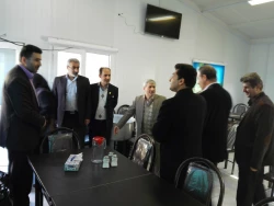 بازدید کارشناسان و مدیر دفتر نظارت و ارزیابی آموزش عالی استانی دانشگاه گیلان از پردیس امام علی (ع)