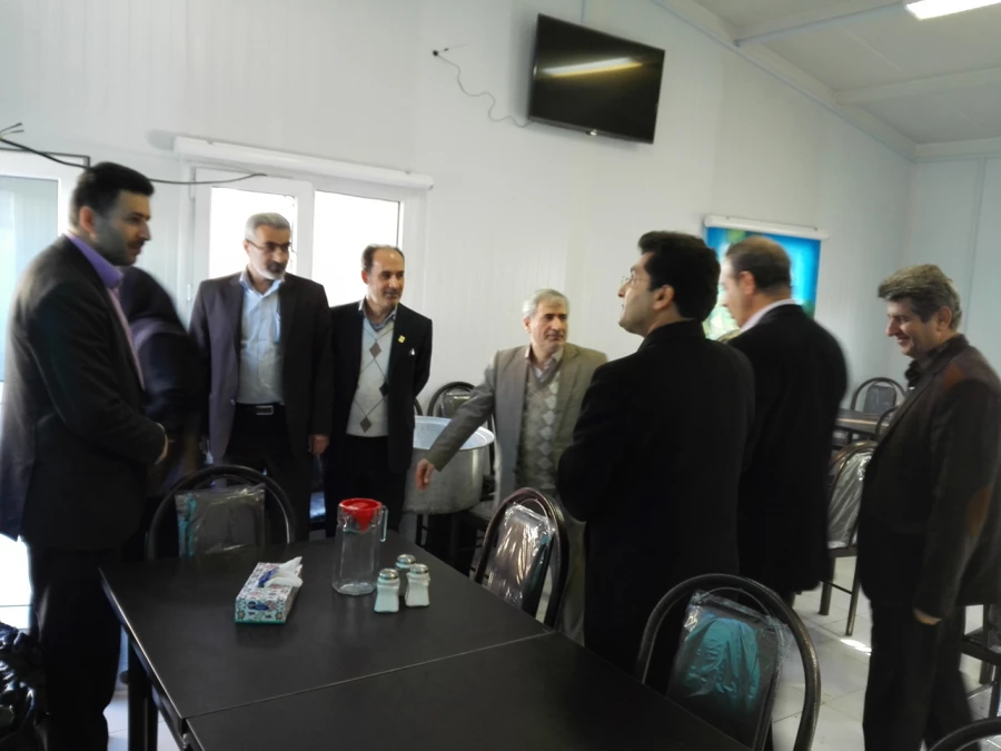 بازدید کارشناسان و مدیر دفتر نظارت و ارزیابی آموزش عالی استانی دانشگاه گیلان از پردیس امام علی (ع)