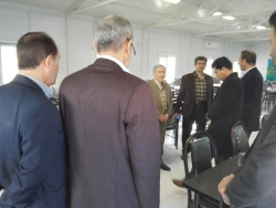 بازدید کارشناسان و مدیر دفتر نظارت و ارزیابی آموزش عالی استانی دانشگاه گیلان از پردیس امام علی (ع)
