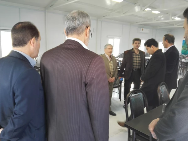 بازدید کارشناسان و مدیر دفتر نظارت و ارزیابی آموزش عالی استانی دانشگاه گیلان از پردیس امام علی (ع)