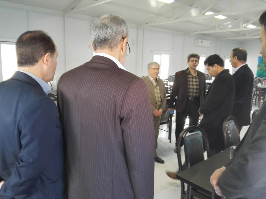 بازدید کارشناسان و مدیر دفتر نظارت و ارزیابی آموزش عالی استانی دانشگاه گیلان از پردیس امام علی (ع)