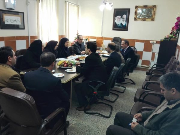 بازدید کارشناسان و مدیر دفتر نظارت و ارزیابی آموزش عالی استانی دانشگاه گیلان از پردیس امام علی (ع)