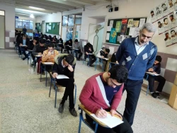 بازدید دکتر احد زاده از رونداجرائی  امتحانات نیمسال اول 95-96 درپردیس امام علی (ع)