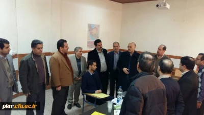 بازدید مدیر کل آموزش و پرورش  استان گیلان جناب آقای حاجتی از روند مصاحبه علمی و تخصصی پذیرفته شدگان استخدام پیمانی