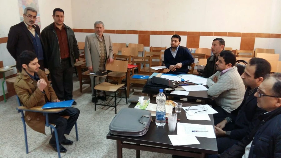 بازدید مدیر کل آموزش و پرورش  استان گیلان جناب آقای حاجتی از روند مصاحبه علمی و تخصصی پذیرفته شدگاه استخدام پیمانی