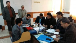 بازدید مدیر کل آموزش و پرورش  استان گیلان جناب آقای حاجتی از روند مصاحبه علمی و تخصصی پذیرفته شدگاهاستخدام پیمانی