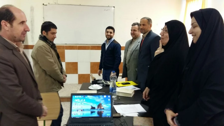 بازدید مدیر کل آموزش و پرورش  استان گیلان جناب آقای حاجتی از روند مصاحبه علمی و تخصصی پذیرفته شدگاه استخدام پیمانی