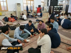 برگزاری مراسم با شکوه اعتکاف دانشجویی