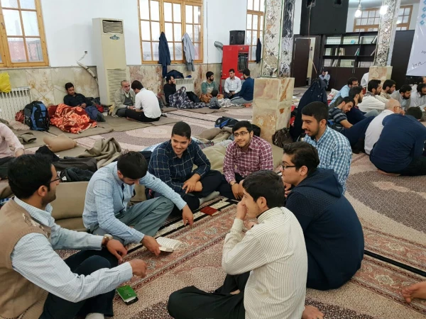 برگزاری مراسم با شکوه اعتکاف دانشجویی