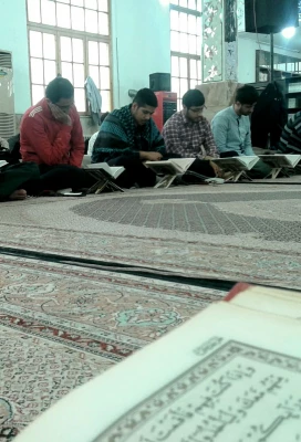 برگزاری مراسم با شکوه اعتکاف دانشجویی