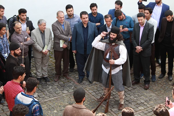 بازدید از خانه میرزا کوچک خان جنگلی