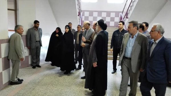 بازدید نمایندگان کمیسیون آموزش و تحقیقات مجلس و مدیر کل آموزش و پرورش استان گیلان از پردیس امام علی (ع)