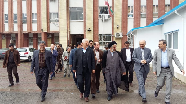 بازدید نمایندگان کمیسیون آموزش و تحقیقات مجلس و مدیر کل آموزش و پرورش استان گیلان از پردیس امام علی (ع)