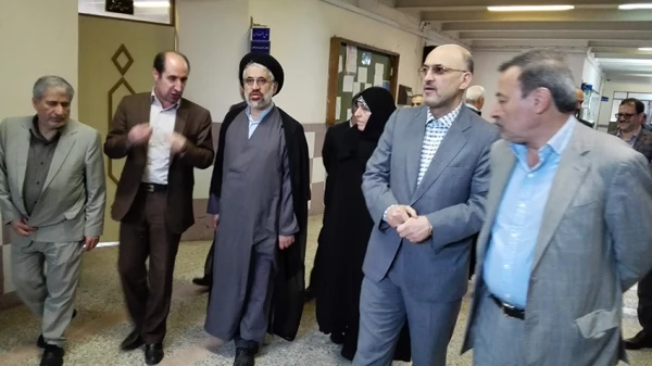 بازدید نمایندگان کمیسیون آموزش و تحقیقات مجلس و مدیر کل آموزش و پرورش استان گیلان از پردیس امام علی (ع)
