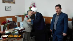 تجلیل از مقام شامخ معلم با حضور  مسئولین پردیس در کلاس استاد