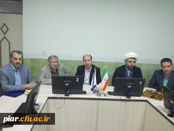 تکریم جناب آقای کوچکی معاونت سابق توسعه منابع و مدیریت انسانی و معارفه جناب آقای دکتر عزیزی