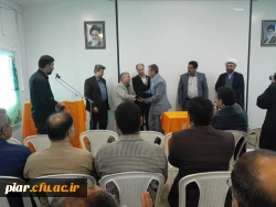 تکریم جناب آقای کوچکی معاونت سابق توسعه منابع و مدیریت انسانی و معارفه جناب آقای دکتر عزیزی