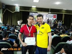 کسب مقام قرمانی تکواندو بیست سومین المپیاد ورزشی دانشگاه فرهنگیان تابستان 96 اراک