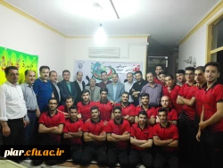 مراسم بدرقه  کاروان المپیاد ورزشی پردیس امام علی (ع)  گیلان