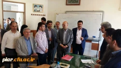 بازدید دکتر حاجتی مدیرکل آموزش و پرورش استان گیلان از روند مصاحبه علمی