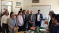 بازدید دکتر حاجتی مدیرکل آموزش و پرورش استان گیلان از روند مصاحبه علمی