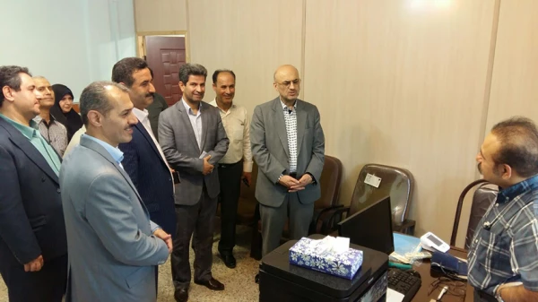 بازدید دکتر حاجتی مدیرکل آموزش و پرورش استان گیلان از روند مصاحبه علمی