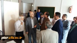 بازدید دکتر حاجتی مدیرکل آموزش و پرورش استان گیلان از روند مصاحبه علمی