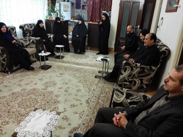 دیدار خانواده معززشهید مدافع حرم سجاد طاهر نیا