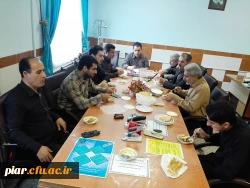 تجدید میثاق  مسئولین پردیس امام علی (ع) با شهدای دفاع مقدس و مدافع حرم