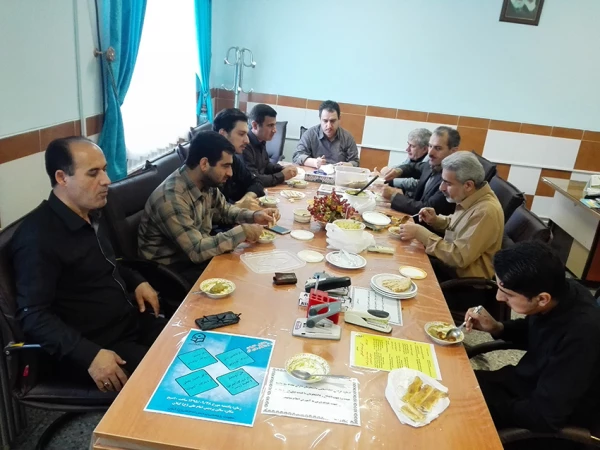 تجدید میثاق  مسئولین پردیس امام علی (ع) با شهدای دفاع مقدس و مدافع حرم