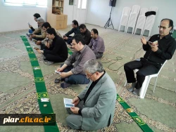 تجدید میثاق  مسئولین پردیس امام علی (ع) با شهدای دفاع مقدس و مدافع حرم