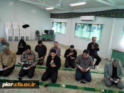 تجدید میثاق  مسئولین پردیس امام علی (ع) با شهدای دفاع مقدس و مدافع حرم