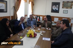 بازدید دکتر رمضانپور نرگسی عضور شورای شهر رشت از پردیس امام علی (ع)