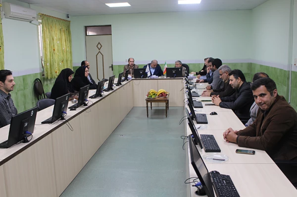 بازدید دکتر رمضانپور نرگسی عضور شورای شهر رشت از پردیس امام علی (ع)