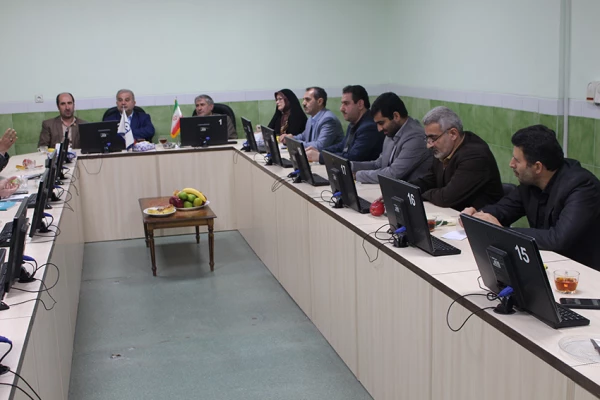 بازدید دکتر رمضانپور نرگسی عضور شورای شهر رشت از پردیس امام علی (ع)