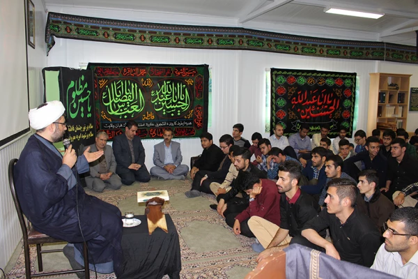 مراسم باشکوه دهه دوم محرم  در پردیس امام علی (ع) گیلان