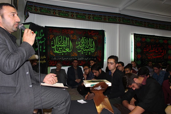 مراسم باشکوه دهه دوم محرم  در پردیس امام علی (ع) گیلان