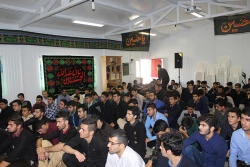 مراسم باشکوه دهه دوم محرم  در پردیس امام علی (ع) گیلان